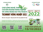 “Science and Technology – Driving force for sustainable agricultural development” – Theme of Agriculture Techmart 2022 in Can Tho